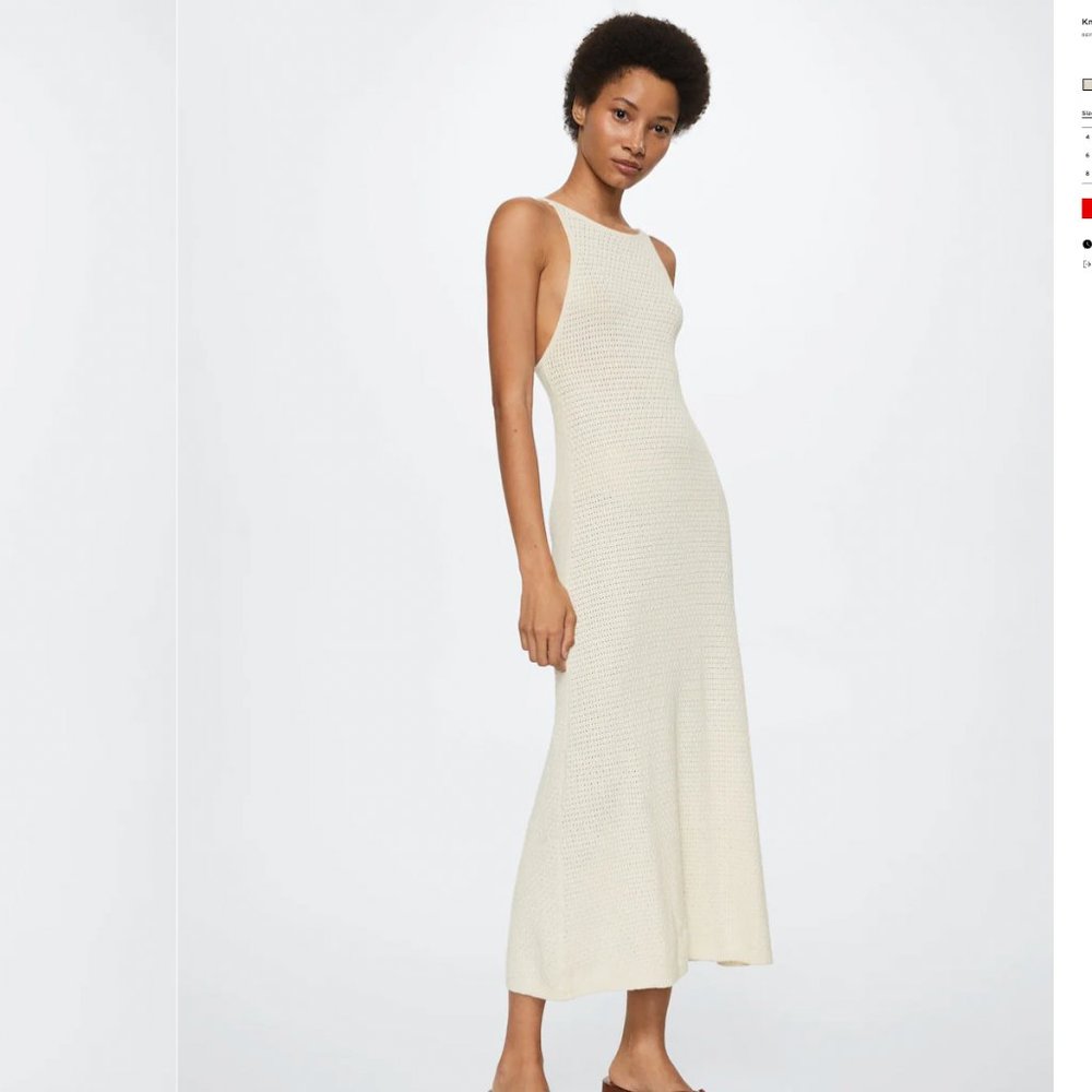 Mango Knit Dress